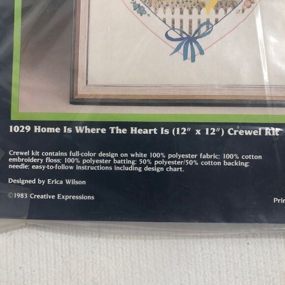 VTG Creative Expressions Embroidery Crewel Kit - Picture 4 of 4